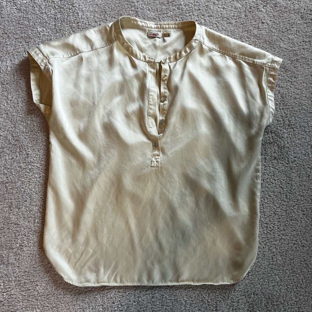 Faherty silk top - Picture 4 of 9